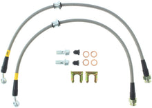 Load image into Gallery viewer, StopTech 04-07 STi Stainless Steel Rear Brake Lines