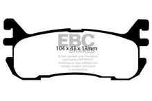 Load image into Gallery viewer, EBC 97-02 Ford Escort 2.0 Redstuff Rear Brake Pads