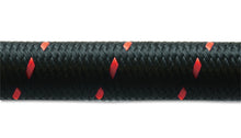 Load image into Gallery viewer, Vibrant -10 AN Two-Tone Black/Red Nylon Braided Flex Hose (5 foot roll)