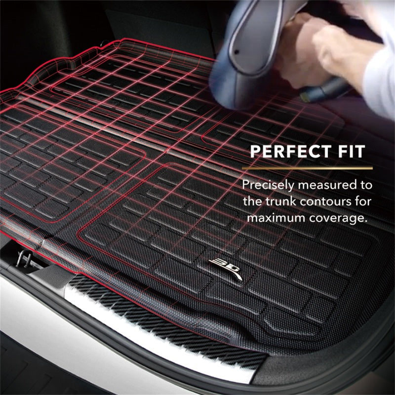 3D MAXpider 22-23 Rivian R1T Front Cargo Liner Kagu Black