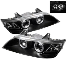 Load image into Gallery viewer, Spyder BMW Z3 96-02 Projector Headlights LED Halo Black High H1 Low H1 PRO-YD-BMWZ396-HL-BK