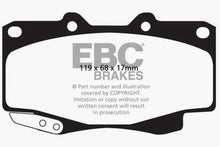 Load image into Gallery viewer, EBC 99-04 Toyota Tacoma 4WD 2.7 Greenstuff Front Brake Pads