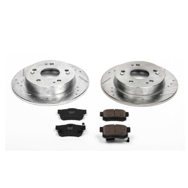 Power Stop 13-15 Acura ILX Rear Z23 Evolution Sport Brake Kit