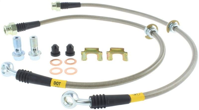 StopTech 93-01 Impreza Stainless Steel Rear Brake Lines