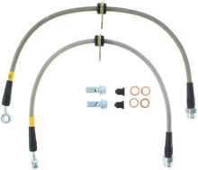 Load image into Gallery viewer, StopTech 99-00 Civic Si w/Rear Disc Brakes Front SS Brake Lines