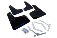 Load image into Gallery viewer, Rally Armor 12-19 Ford Focus ST / 16-19 RS Black Mud Flap w/Blue Logo