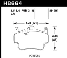 Load image into Gallery viewer, Hawk 05-08 Porsche 911 Carrera / 08 Boxster / 07-08 Cayman Front DTC-60 Brake Pads