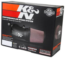 Load image into Gallery viewer, K&amp;N 01-17 Harley Davidson Softail / Dyna FI Performance Air Intake System