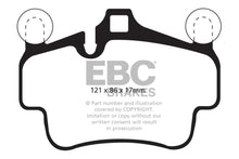 Load image into Gallery viewer, EBC 07-08 Porsche 911 (997) (Cast Iron Rotor only) 3.6 Carrera 2 Yellowstuff Front Brake Pads