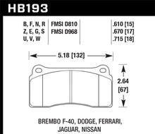 Load image into Gallery viewer, Hawk Rotora FC4 DTC-60 Race Brake Pads