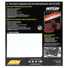 Load image into Gallery viewer, AEM 16-17 Honda Pilot V6-3.5L F/l DryFlow Air Filter