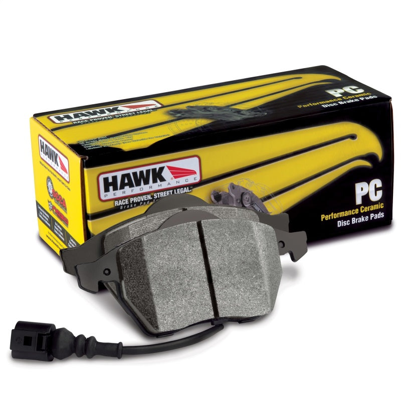 Hawk 08 Porsche 911 Targa 4/4S/03-05 911 GT2/04-08 GT3/07-08 Turbo PC Street Front Brake Pads